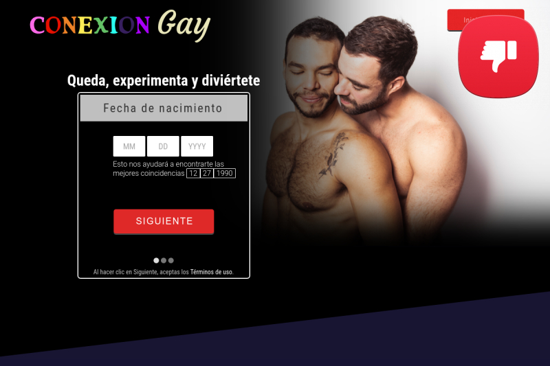conexiongay.es revisión Estafa